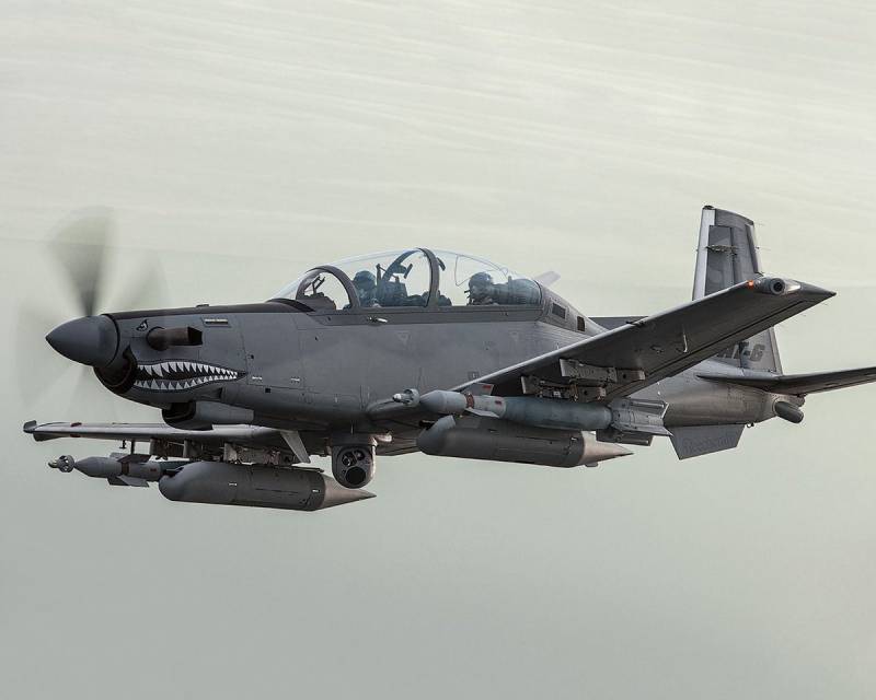 Боевое применение турбовинтовых штурмовиков EMB-314 Super Tucano Боевое применение турбовинтовых штурмовиков EMB-314 Super Tucano ввс