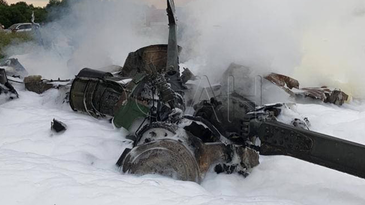 Экипаж упавшего вертолета Росгвардии выполнял тренировочные полеты над местностью