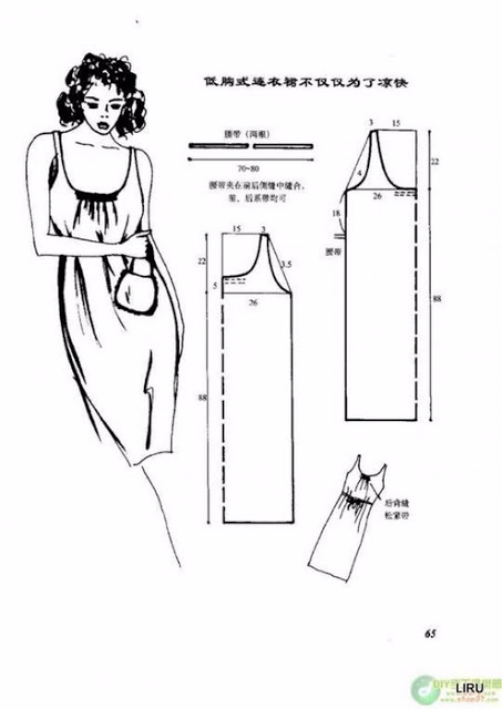 Простые интересные выкройки летних платьев выкройка платья,летние платья,одежда,своими руками