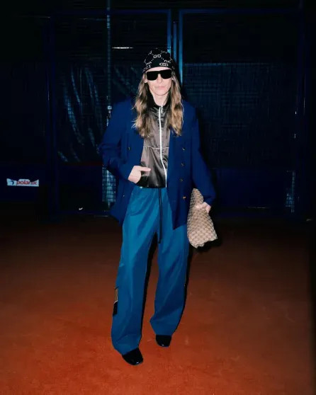 Анастасия Решетова (с новой стрижкой), Елена Перминова, Карина Истомина, Катя IOWA посетили показ 