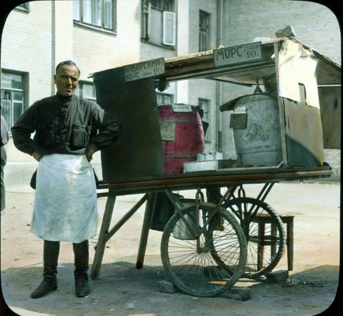 Редчайшие снимки цветной Москвы 1931 года в цвете (77 фото)