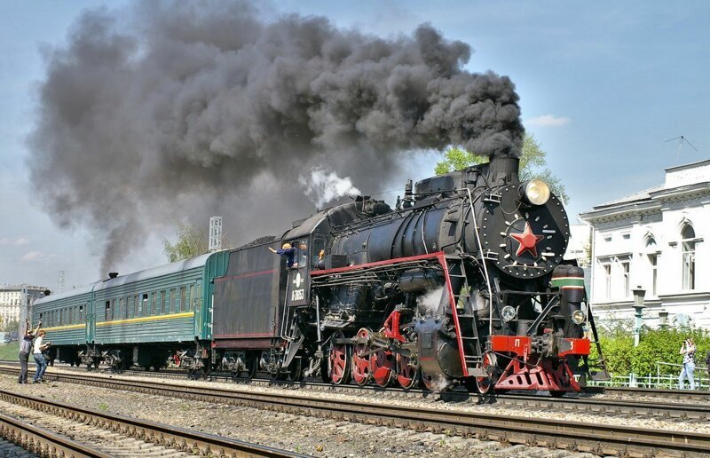 Как работает паровоз