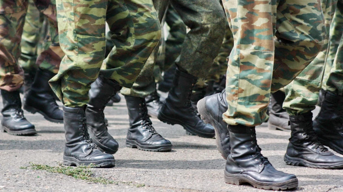 Армия, строевая подготовка / Фото: amic.ru