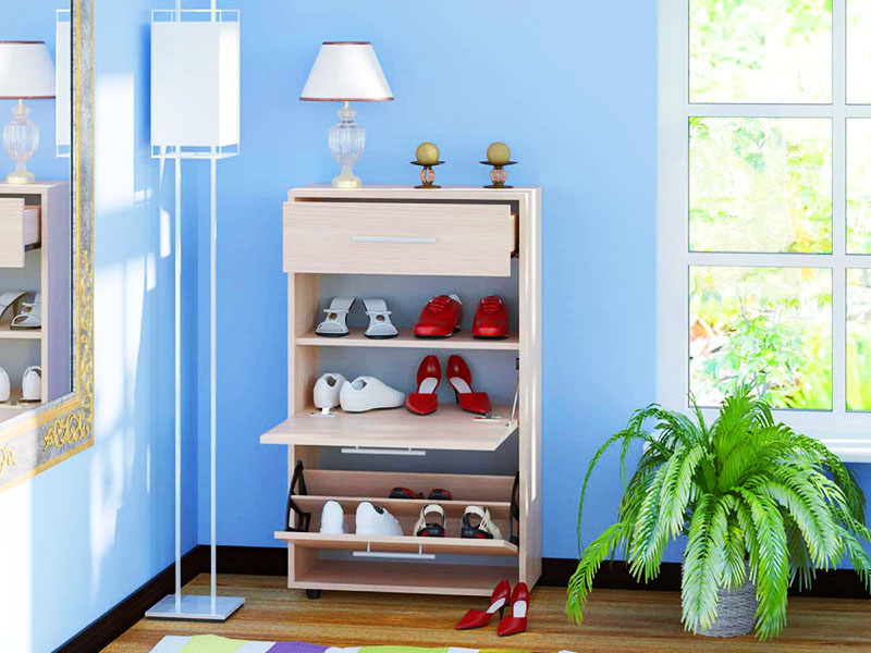Выбирайте систему хранения обуви в соответствии со стилевым и цветовым решением прихожей