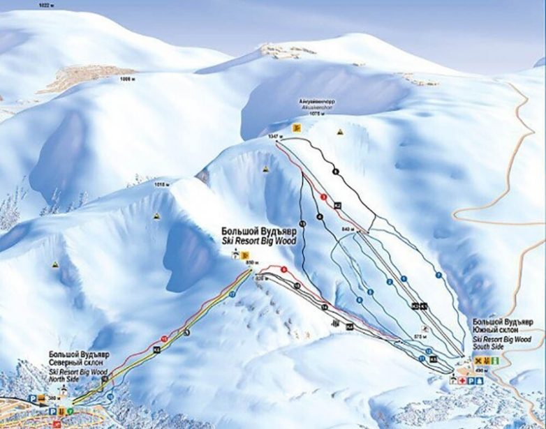 Зимний туризм: 15 лучших горнолыжных курортов России горнолыжные курорты,зима,Россия