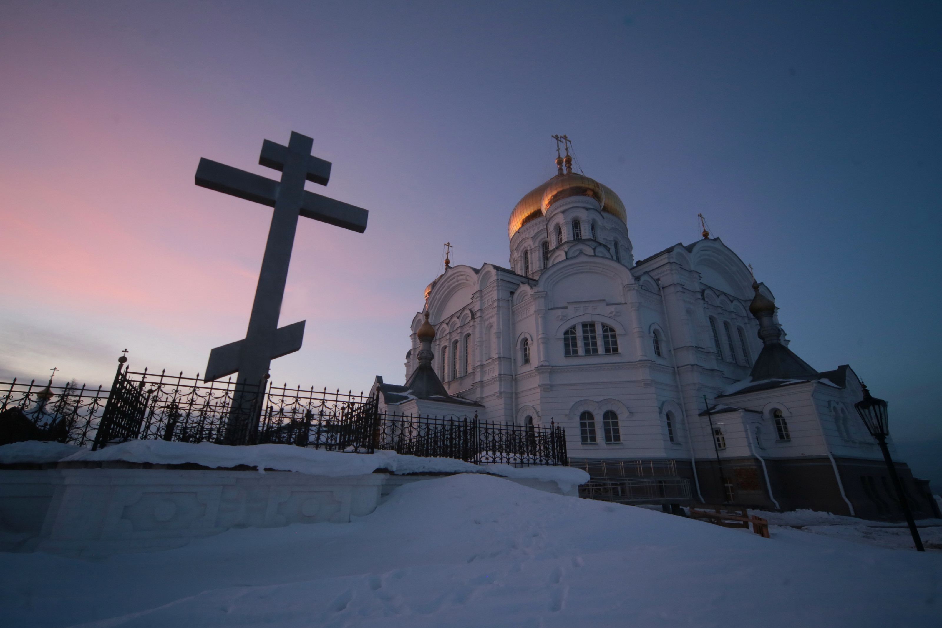 Белогорский монастырь пермский карта