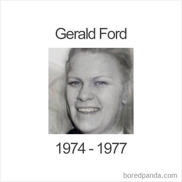 Джеральд Форд женщины, мужчины, неожиданно, президенты, президенты сша, прикол, сша, фото