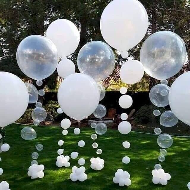 Идеи декора из шариков для вечеринки 