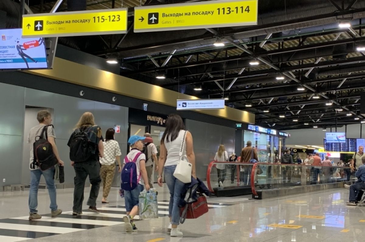 В аэропортах Москвы отмечены сезонные колебания пассажиропотока
