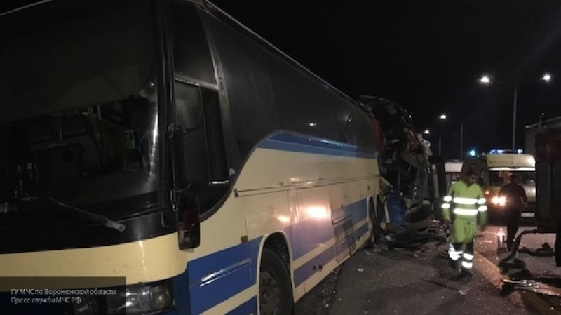 МЧС открыло "горячую линию" после аварии с автобусами на трассе "Дон"