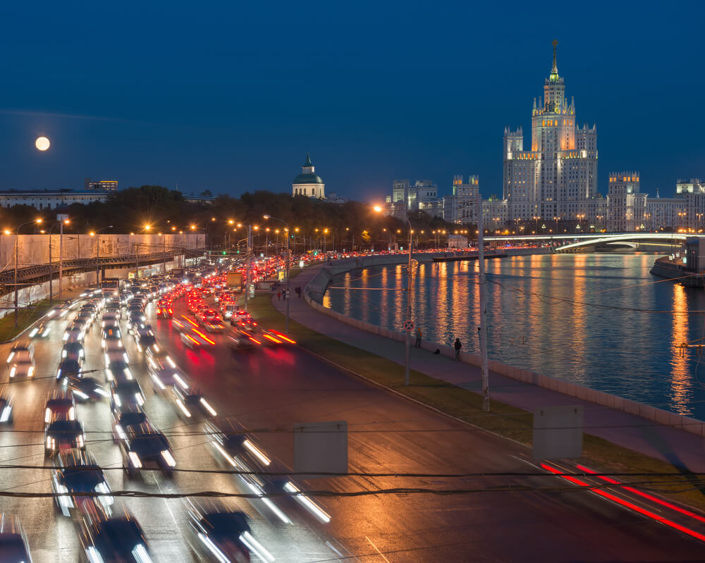 въезд в москву