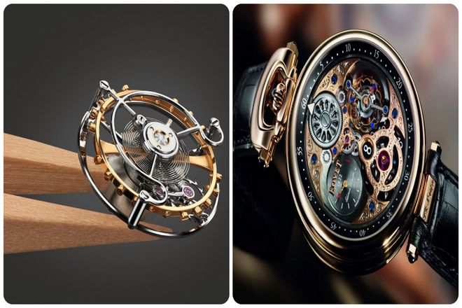 Механизм турбийона крошечный, весит менее грамма. И обычно состоит из более чем 40 деталей, обычно обработанных вручную и изготовленных из легких металлов, таких как алюминий и титан.