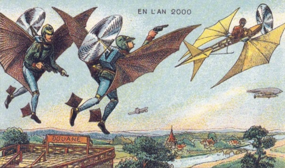 Как в 1900 году представляли будущее  будущее,интересное,предсказание,фантастика,футуризм