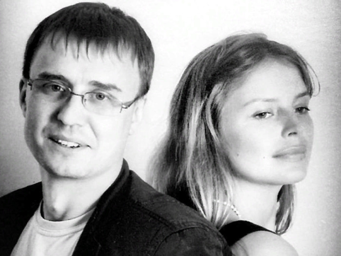  Анна Табанина и Дмитрий Кудрин. / Фото: skverweb.ru