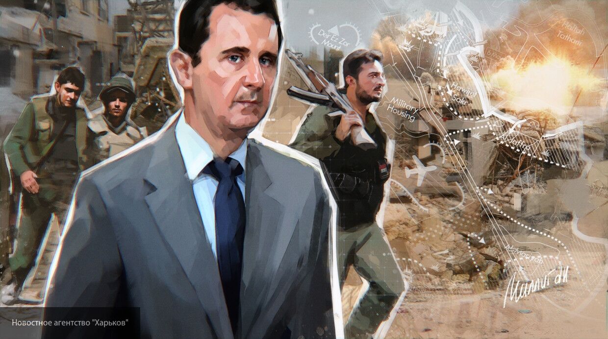 За сирию и башара. Армия Башара Асада. Башар Асад арт.