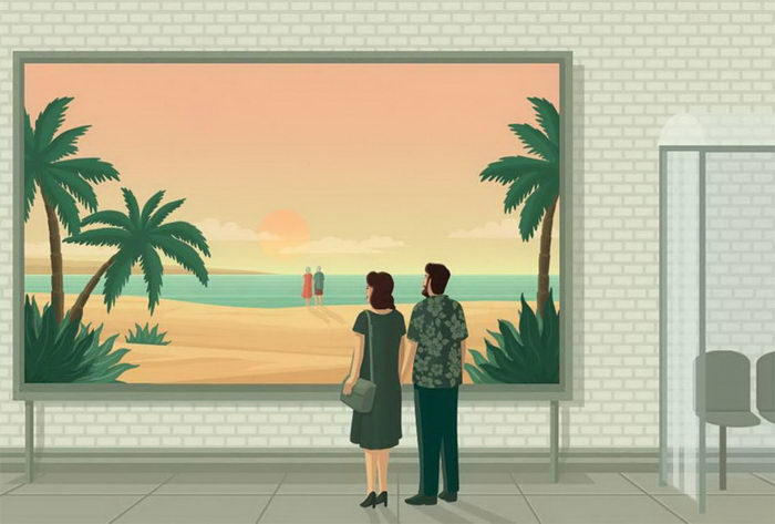 Ироничные иллюстрации о современном мире 