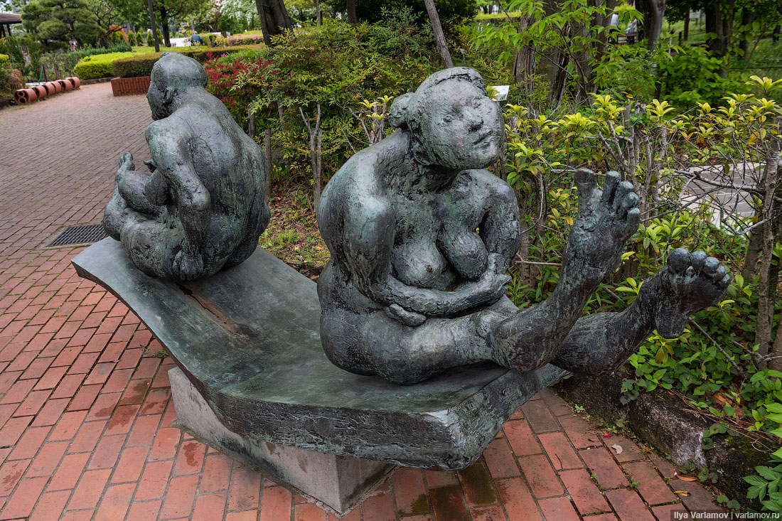 Что японцы делают с мусором Что японцы делают с мусором городская среда, интересное, мусор, парк, путешествия, токио, япония