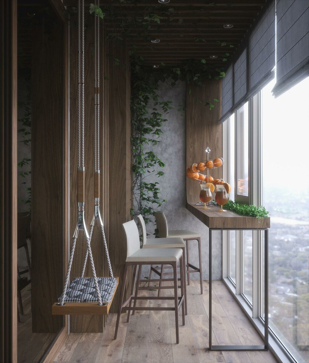 балконы с барной стойкой фото дизайн