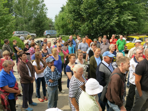 SOS! Деревням СП Ильинское и реке Лужа угрожает огромная свалка.