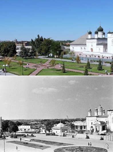 Астрахань за сто лет.  Сравнительная фотоподборка Астрахань,история России,фотоподборка