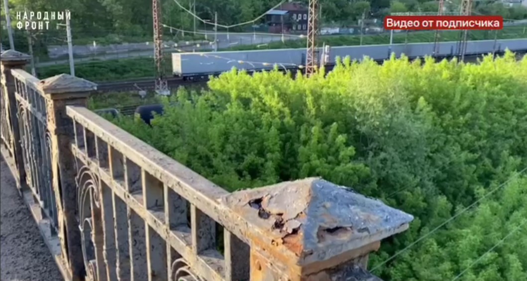 Во Владимире летом обновят перила на мосту через Клязьму