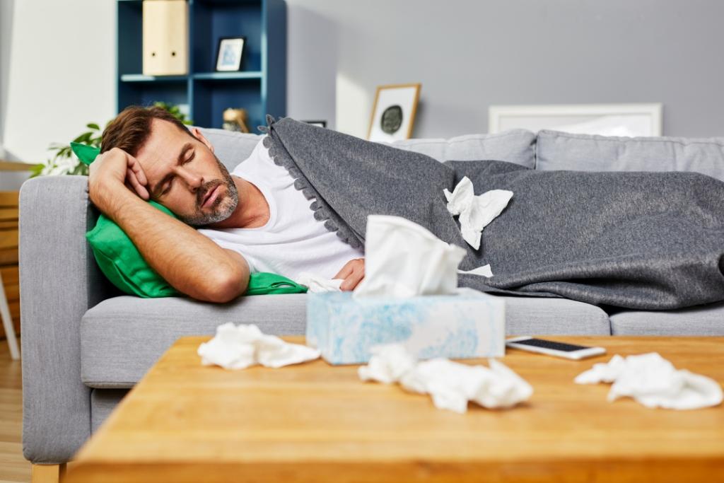 Почему мужчины переносят простуду и грипп тяжелее женщин медицина и здоровье,наука