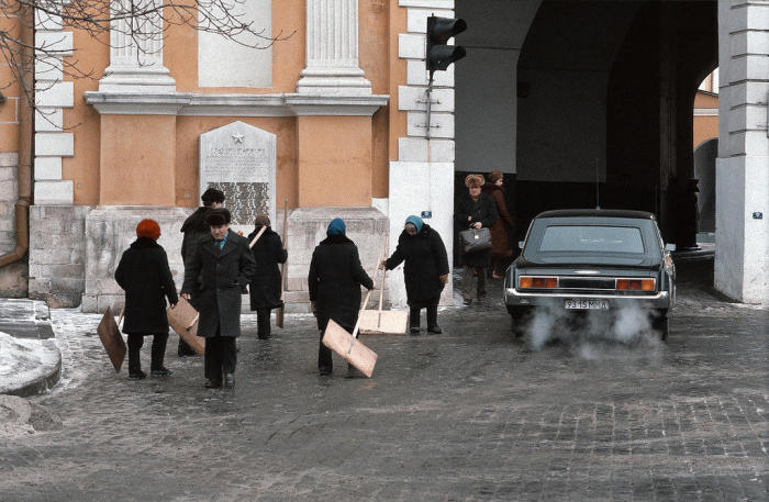 На излёте социализма: Уличные фотографии о жизни советских людей в 1984 году﻿ 