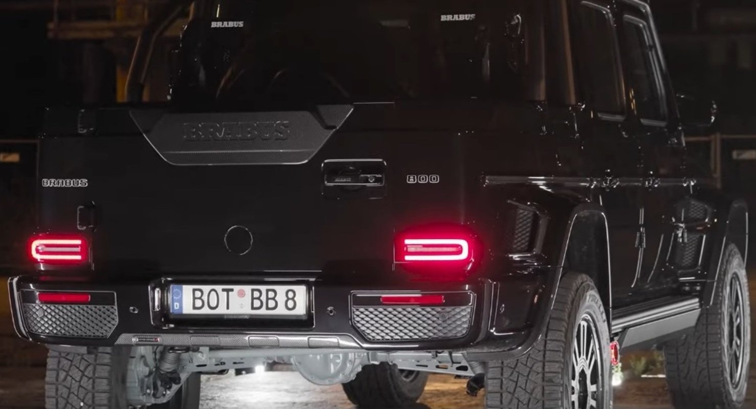 В Brabus презентовали 790-сильный пикап Adventure XLP на шасси AMG G63 Автомобили