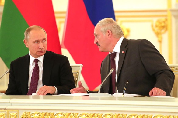 Владимир Путин и Александр Лукашенко. Фото: Kremlin Pool/Global Look Press/www.globallookpress.com
