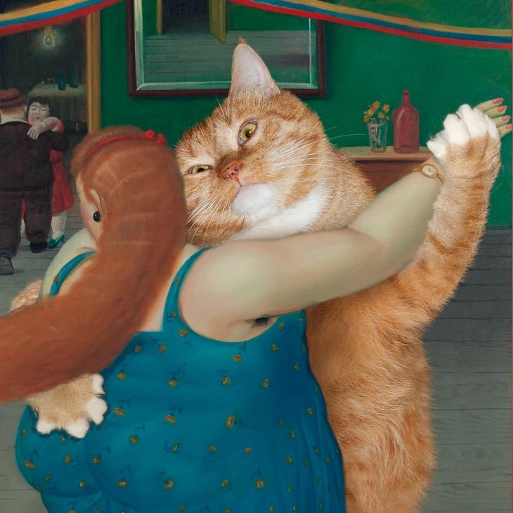 Креативный арт-проект: Толстый рыжий кот в известных классических картинах Креативный арт-проект: Толстый рыжий кот в известных классических картинах арт-проект,интересное,позитив