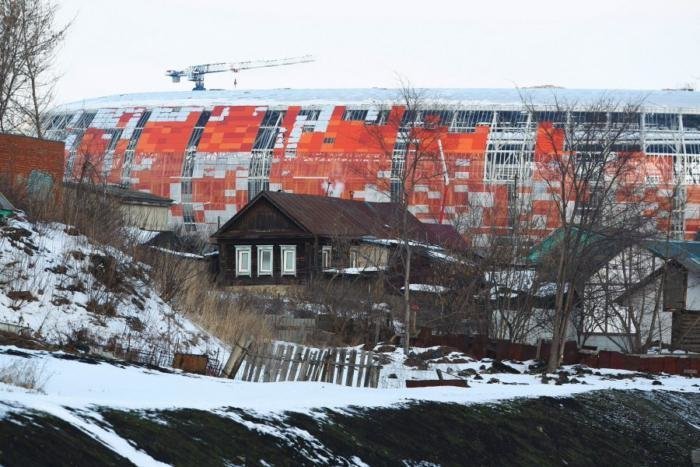 Городские контрасты архитектура, город, здания, контраст, эстетика