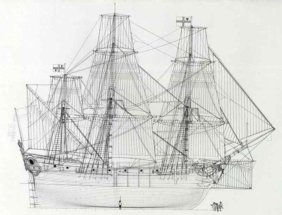 Фрегат чертеж. Галеон Ревендж чертежи. 64-Пушечный корабль "le protecteur", Франция, 1732. Галеон месть королевы Анны чертежи. Каракка Грейс Дью.