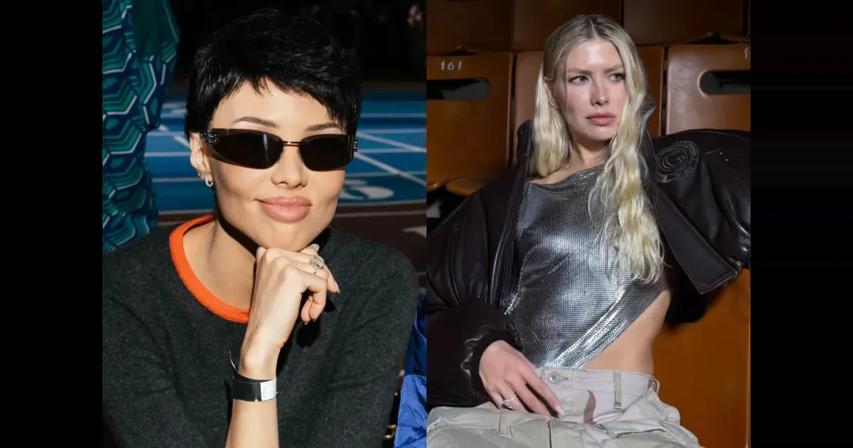 Анастасия Решетова , Елена Перминова, Карина Истомина, Катя IOWA посетили показ "Яндекс Маркета"