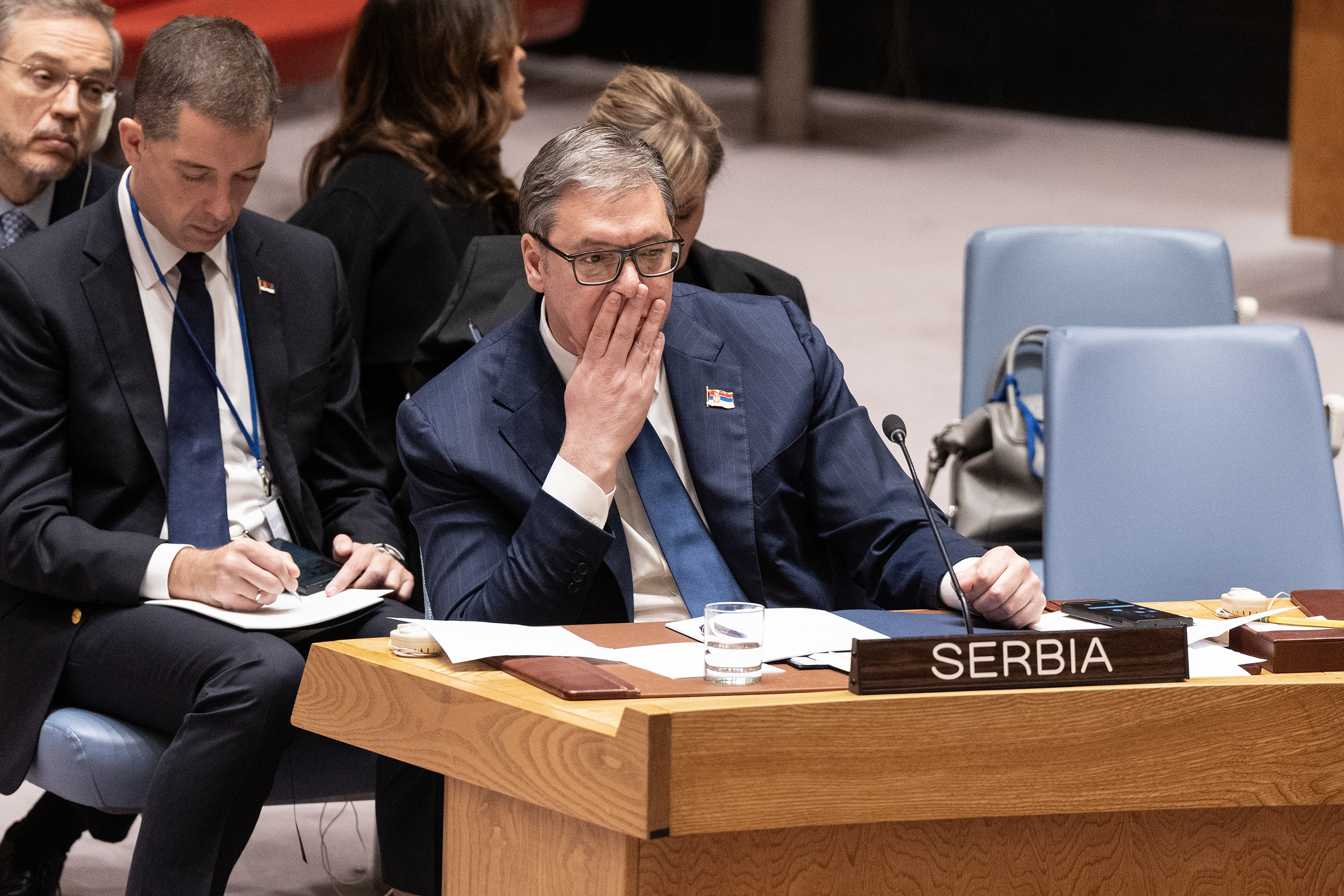 Вучич поблагодарил Россию и Китай за голосование против резолюции по Сребреницы