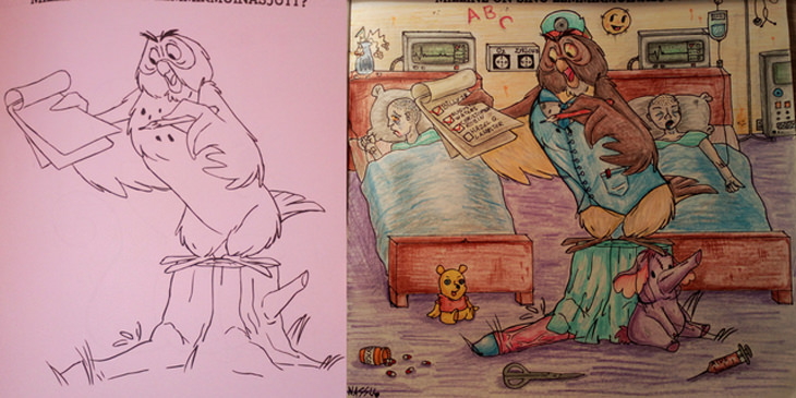 Почему не стоит доверять детские раскраски Папе 