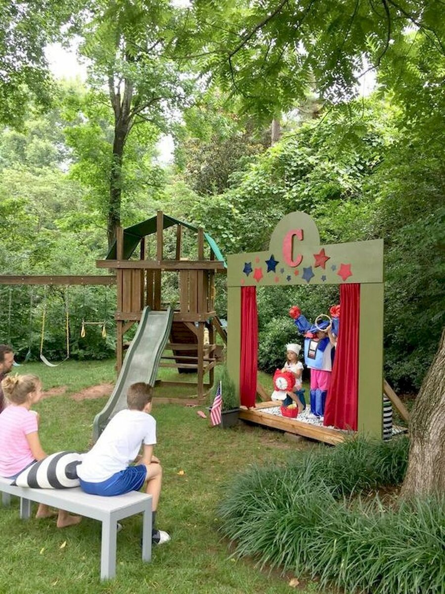 Детская площадка для детского сада своими руками фото и идеи