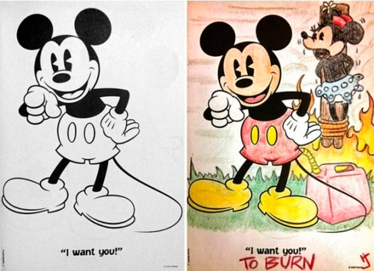 Почему не стоит доверять детские раскраски Папе 