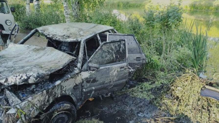 В Костромской области водолазы вытащили из пруда автомобиль с телами двух мужчин
