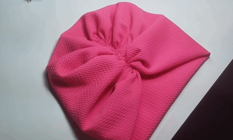 Стильный тюрбан из небольшого куска ткани своими руками