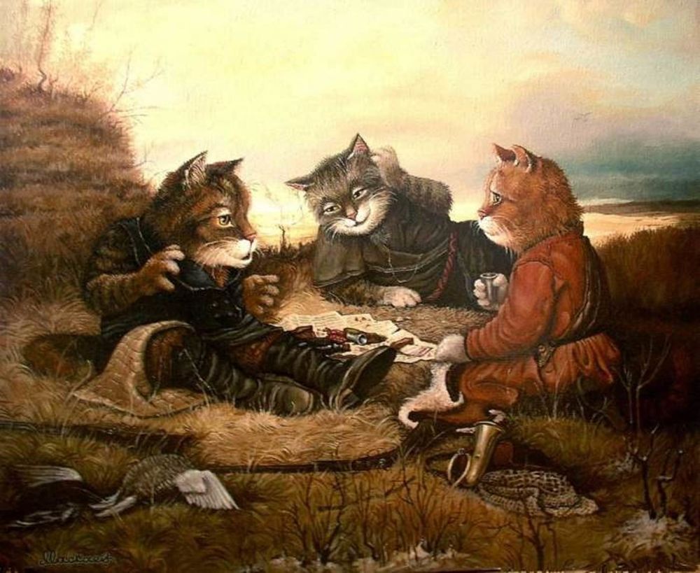 Кошачьи сказки художника Александра Маскаева, фото № 34