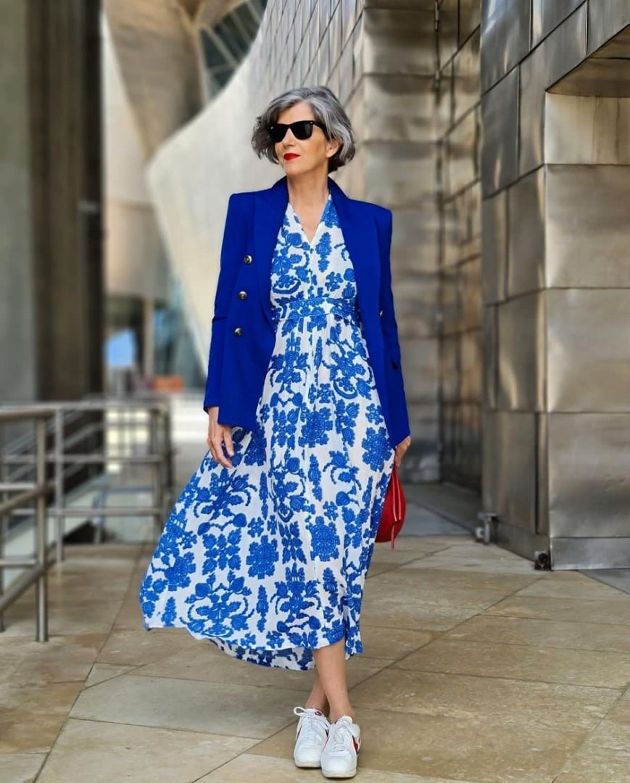 Легкость и нежность после 50 лет: 5 стильных весенних образов для женщин элегантного возраста возраст,мода,стиль
