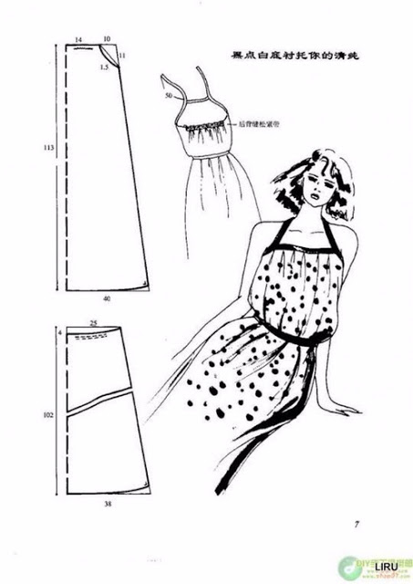 Простые интересные выкройки летних платьев Простые интересные выкройки летних платьев выкройка платья,летние платья,одежда,своими руками