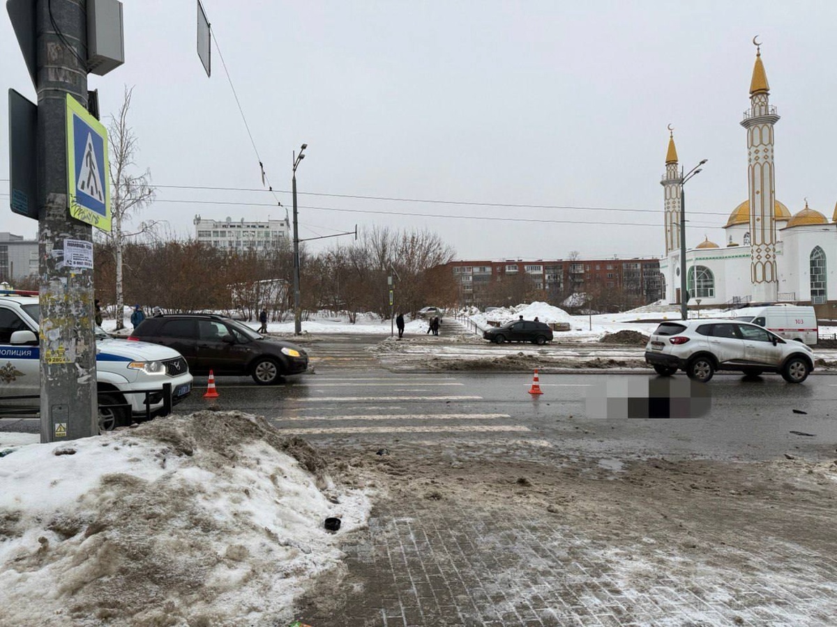 Фото с места ДТП
