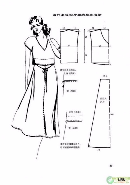 Простые интересные выкройки летних платьев выкройка платья,летние платья,одежда,своими руками