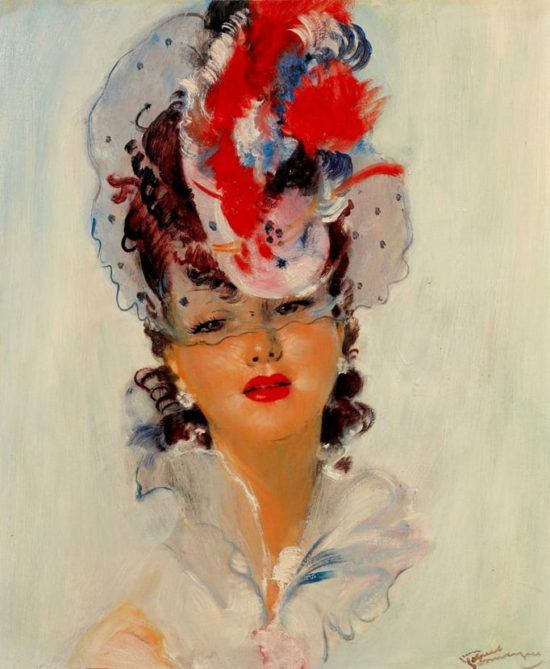 художник Жан-Габриэль Домерг (Jean-Gabriel Domergue) картины - 36