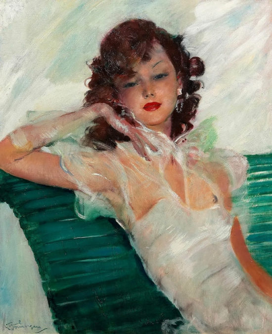 художник Жан-Габриэль Домерг (Jean-Gabriel Domergue) картины - 24