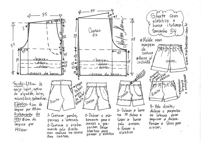 Выкройки широких шортов к жакету Выкройки широких шортов к жакету выкройка шортов,сделай сам,шитьё и крой