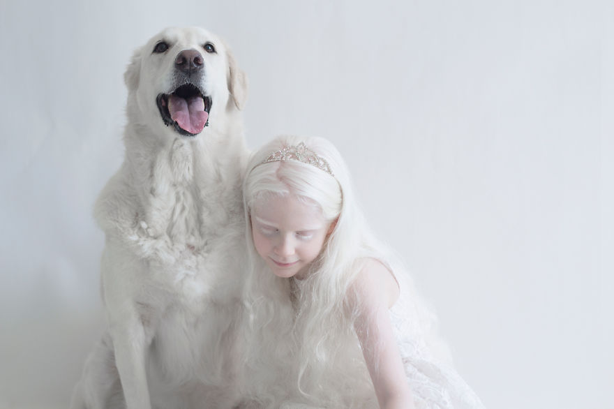 Фотограф Юлия Тайц  и  красивые фотографии  с людьми-альбиносами