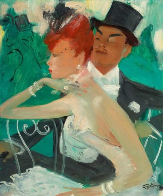 художник Жан-Габриэль Домерг (Jean-Gabriel Domergue) картины - 12