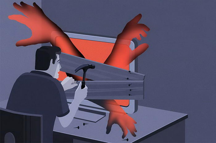 Ироничные иллюстрации о современном мире 